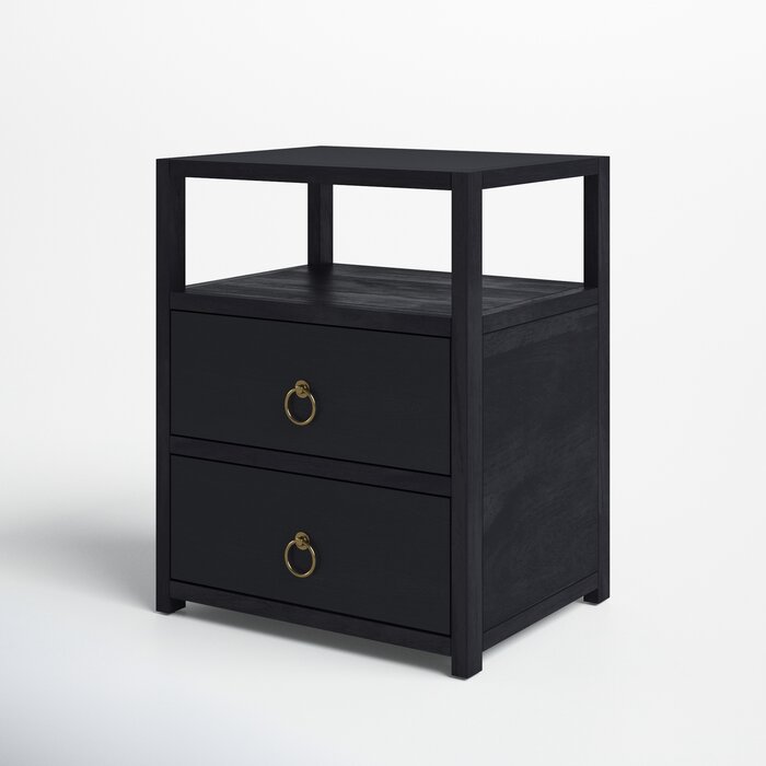 Elin 2 Drawer Nightstand & Reviews Joss & Main